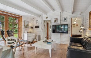 TV, fireplace, DVD player