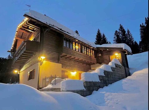 Ferienhaus bei Madonna di Campiglio, direkt an der Skipiste