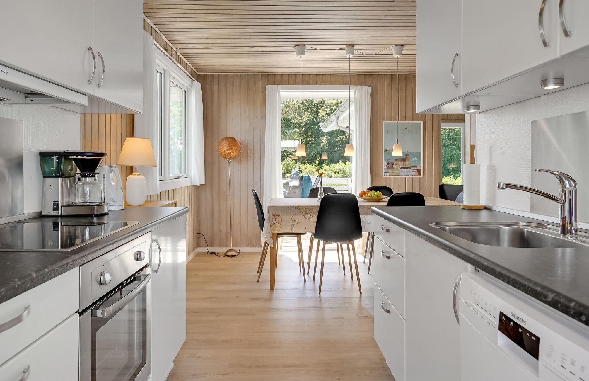 Kühlschrank, Herdplatte, Geschirrspüler