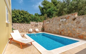 Outdoor pool - Luxurious home in Blato (Blato)