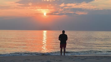 Beach nearby, fishing
