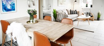 Fantastiskt hem i Ulfborg med bastu