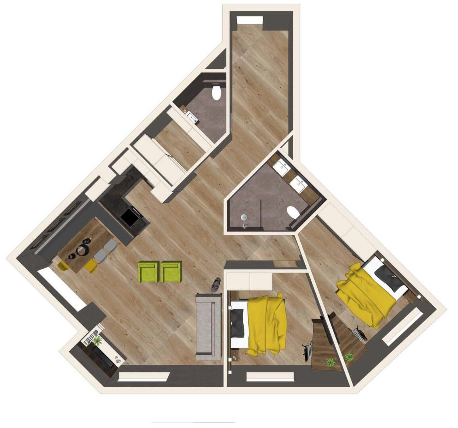 Apartment Zillertal Deluxe - Aparthotel AlpTirol