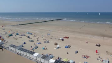 Vlak bij het strand