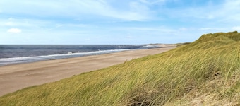 Casa que admite mascotas en Hvide Sande con.