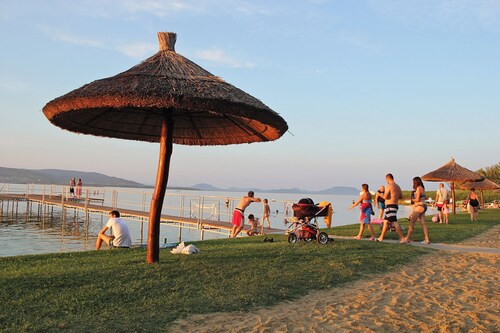 Holiday apartment only 300m from the beach at Lake Balaton