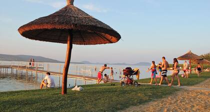 Holiday apartment only 300m from the beach at Lake Balaton