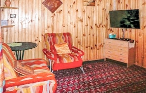 Fernseher, Kamin, DVD-Player