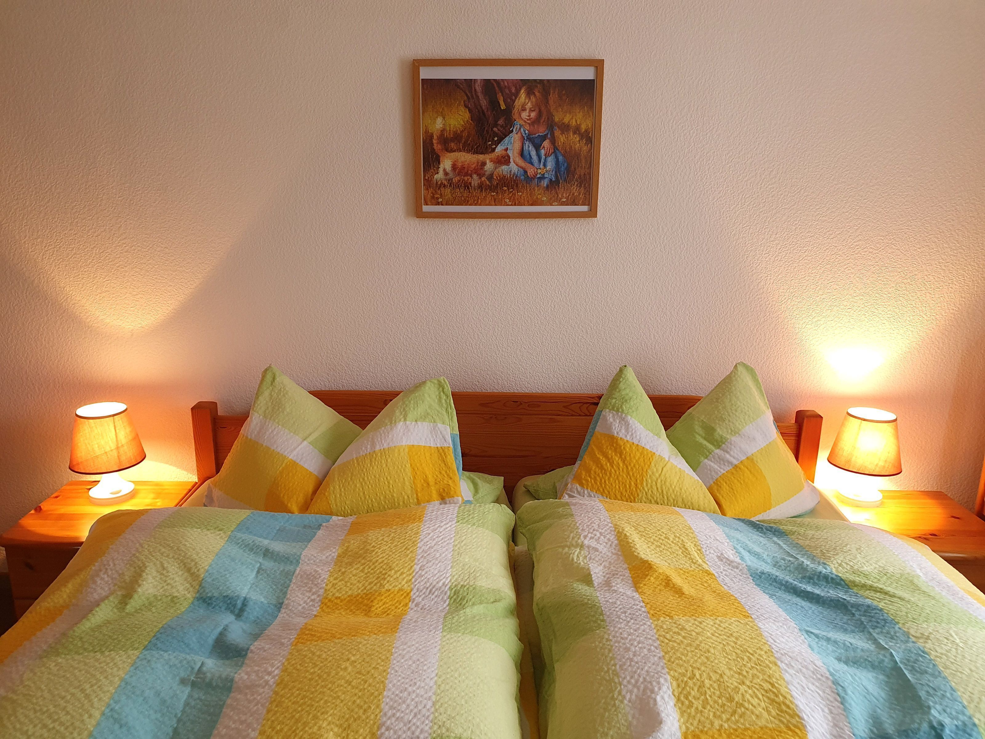 2 habitaciones, cuna de viaje, wifi y ropa de cama 