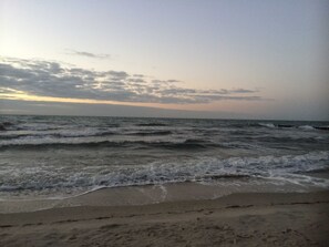 Tæt på stranden