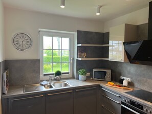 Fridge, microwave, oven, dishwasher - 009 - Kampen (BC.n3) - BUE - Apartment house Seewind (Büsum)