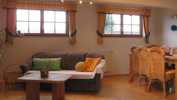 Fernseher, Kamin
