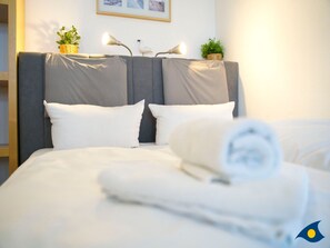 1 bedroom, bed sheets - Rolandseck I, Whg. 04 - RO I 04 (Heringsdorf)
