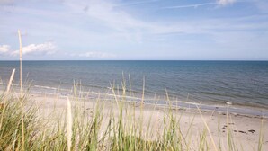 Nær stranden