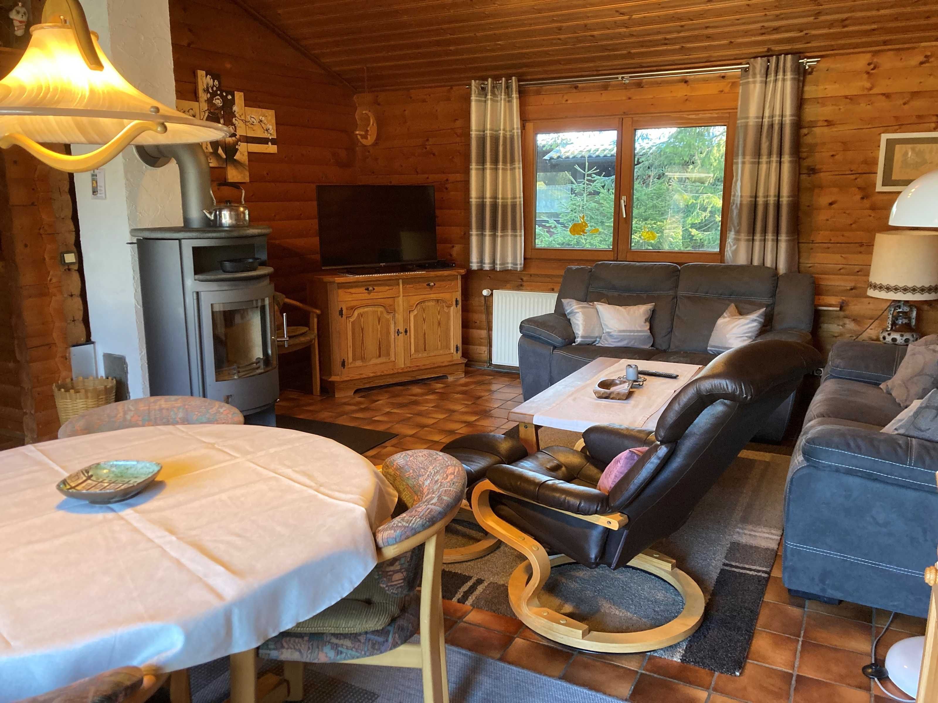 Fernseher, Kamin