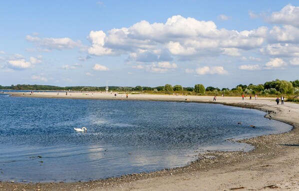 Am Strand, Wasserski
