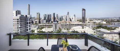 Apartment, 2 Bedrooms, 2 Bathrooms, City View | Balcony