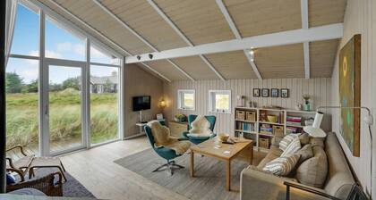 Beach front home in Thisted with sauna