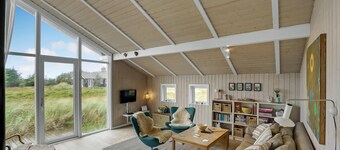 Beach front home in Thisted with sauna