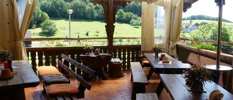 Restauration en plein air