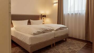 2 Schlafzimmer, Zimmersafe, WLAN, Bettwäsche