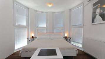 5 Schlafzimmer, Zimmersafe, Reisekinderbett, kostenloses WLAN