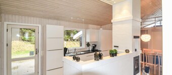 Awesome home in Løkken with sauna