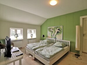 2 bedrooms, WiFi, bed sheets - FeWo Pit - Landhaus Westerweg - Family Petersen (Wanderup)