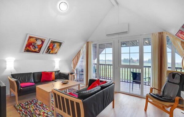 TV, fireplace, DVD player, table football