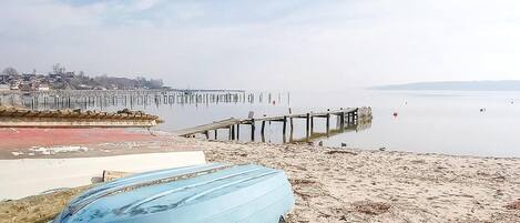 Tæt på stranden, fiskeri