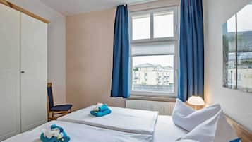 2 quartos, Wi-Fi, roupa de cama