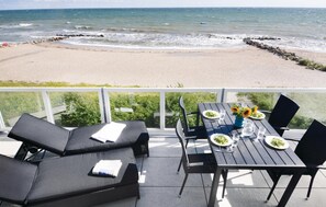 Outdoor dining - Appartement Seestern A (Schönhagen)