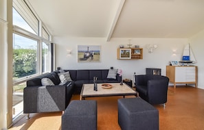 TV, fireplace, DVD player