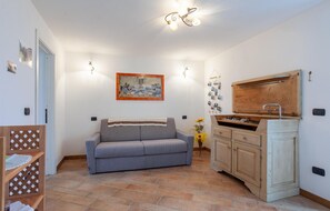 Fernseher, Kamin