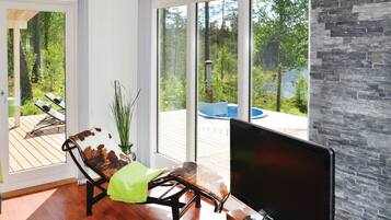 Smart-TV, Kamin, DVD-Player