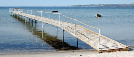 Beach nearby, fishing
