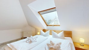 2 Schlafzimmer, Reisekinderbett, WLAN