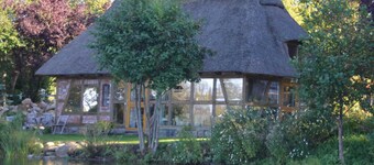 Reetdachkate on stud Schierensee - Fischerkate