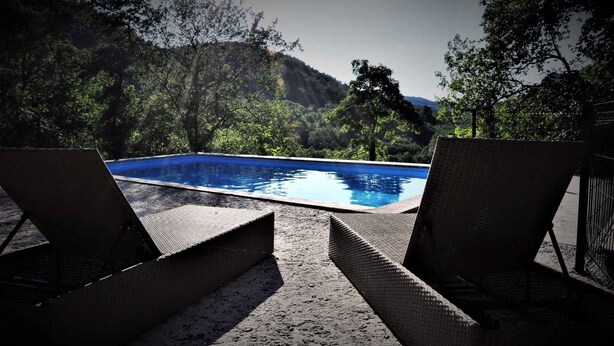 Pool - Holiday home in a quiet location for nature lovers (Buzet)