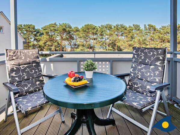 Outdoor dining - Residence Bellevue Whg. 13 / - RB 13 (Heringsdorf)
