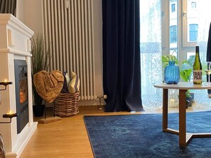 Unclassified image, 5 of 13, button - (47) 2-room apartment Ostseeallee lake view - apartment complex Baltic Sea (Kühlungsborn)