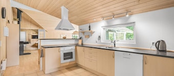 Hermosa casa en Væggerløse con sauna