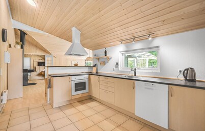 Beautiful home in Væggerløse with sauna