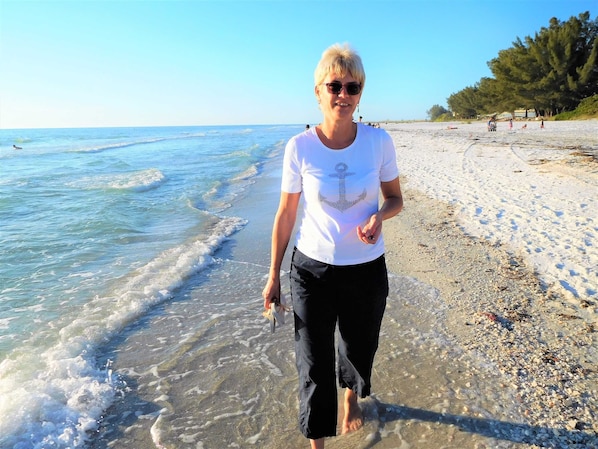 Tæt på stranden