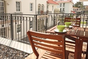 Outdoor dining - Haus Meeresblick FeWo Strandnah A 1.07 Ref. 128675 - FeWo Strandnah A 1.07 Ref. (Baabe)