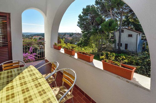 Ferienwohnung mit Klimaanlage und Balkon