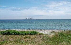 Nära stranden och fiske
