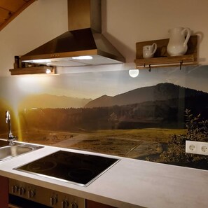 Fridge, oven, dishwasher, coffee/tea maker - FW Haflinger - Hof Roßruck (Fischbachau)