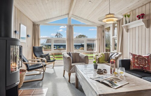 Amazing home in Hejls with sauna