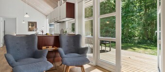 Hermosa casa en Hasle con sauna